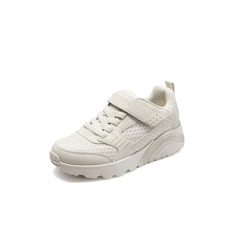 Skechers Versatile Comfortable Anti Slip Wear Resistant Low Top Kids Lifestyle Shoes Beige Kids'-1