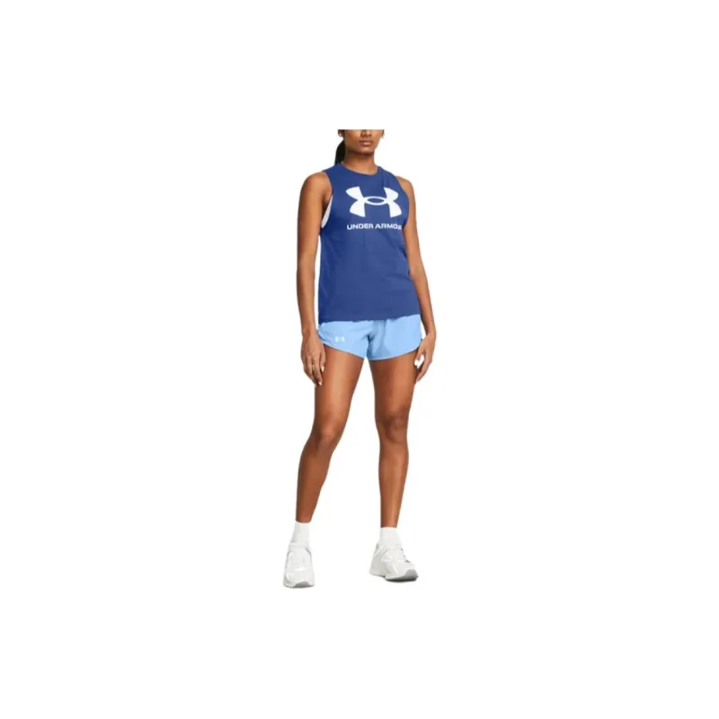 Under Armour Fly-By Casual Shorts Women's Blue-2