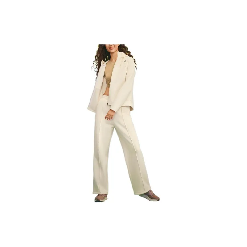 Skechers Sportlife Knitted Sports Pants Women's Pearl White-2