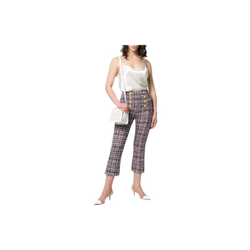 BALMAIN Knitted Sweatpants Women's Multicolor-1
