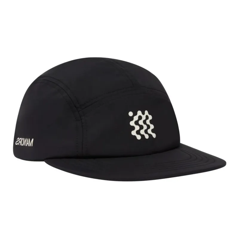 Manors Golf Apparel Nylon Baseball Caps Men's Black-1