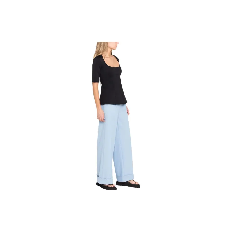 Stella McCartney T Shirts Women's Black-3