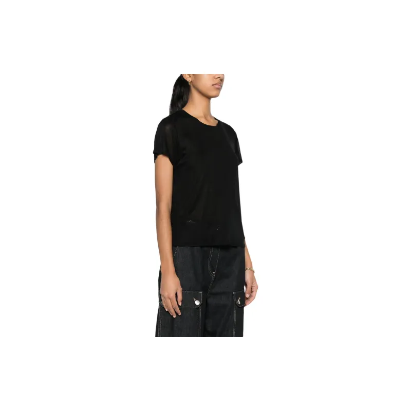 TOM FORD Logo Plaque Crewneck T Shirt-4