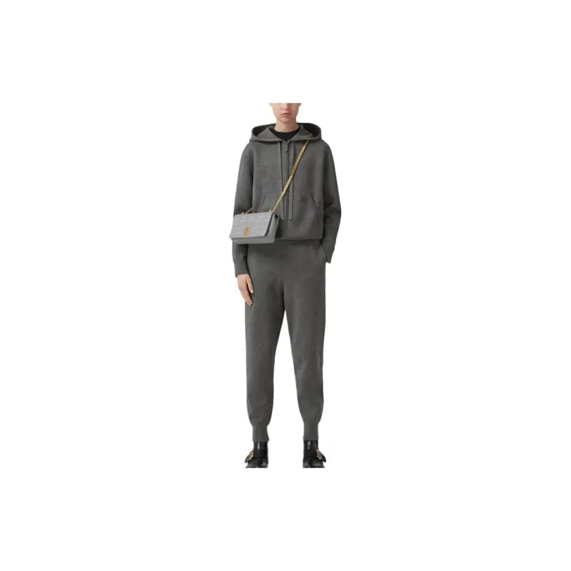 Burberry Embroidered Monogram Sweatpants-1