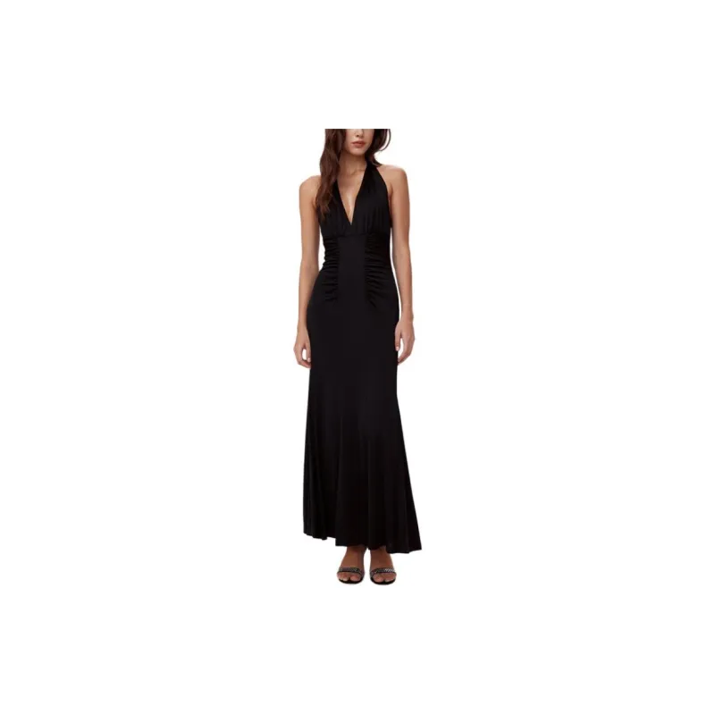 DVF Diane Von Furstenberg Makayla Deep V-Neck Dress-1