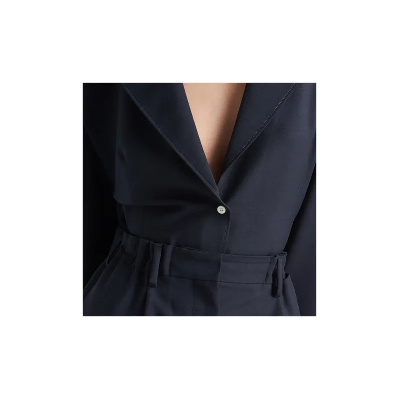 PRADA Pleated Tailored Trousers-3