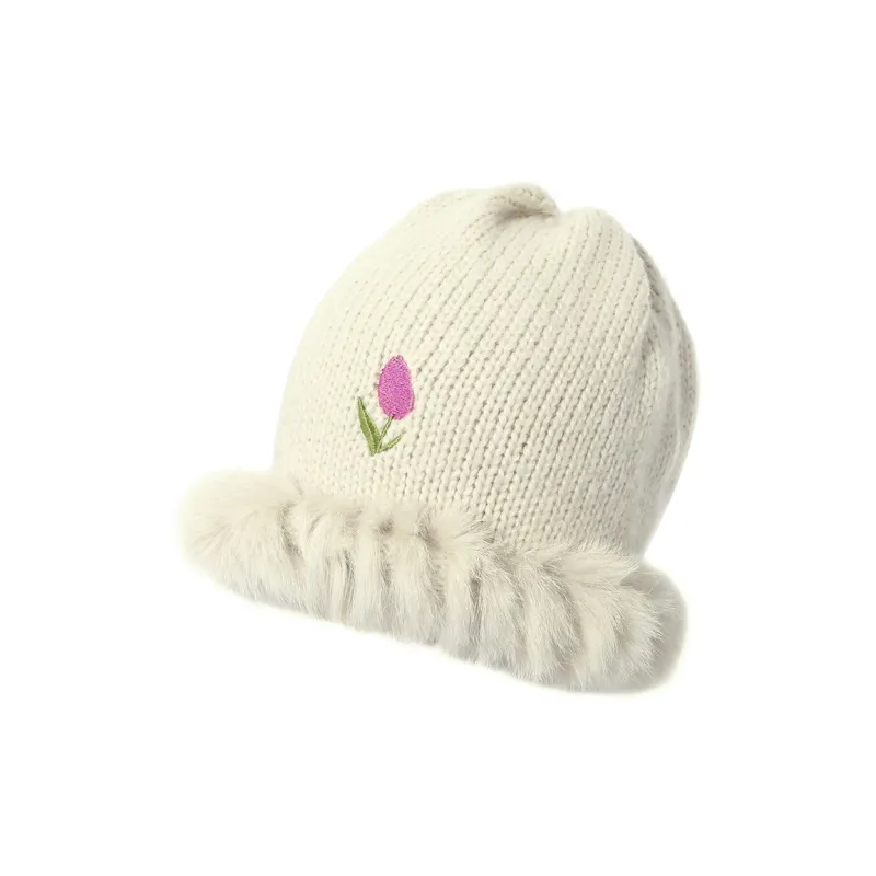 Clect Knitted Yarn Bucket Hats Women's-0