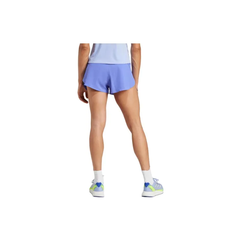Adidas Adizero Essential Casual Shorts Women's Half Cobalt Blue-2