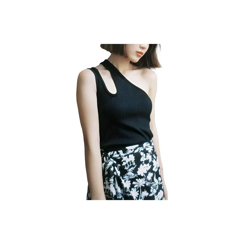 Maje Cutaway One-shoulder Top-3