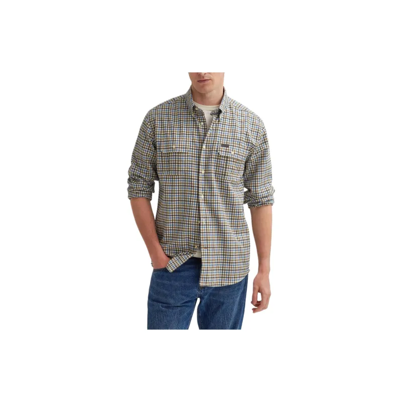BARBOUR FW24 Shirt Men's Classic Blue-1