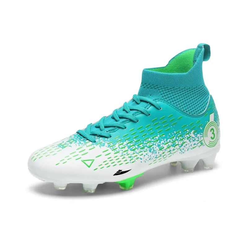 Kuding Slip Resistant And Abrasion Resistant Coverage Soccer Shoes Unisex-1