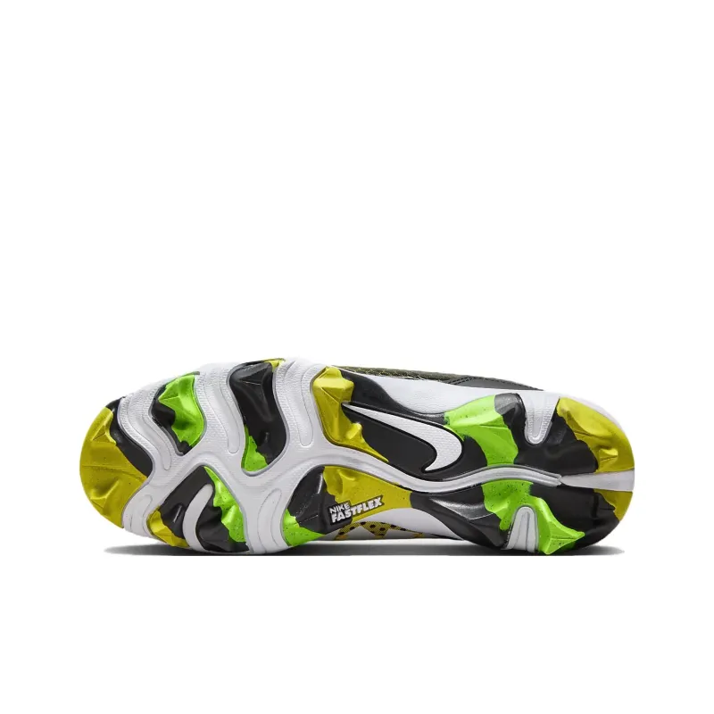 Nike Alpha Huarache 4 Keystone GS 'Black Opti Yellow'-4
