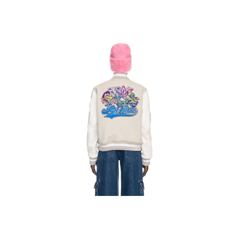 OFF WHITE Buttoned Long Sleeved Jacket-2