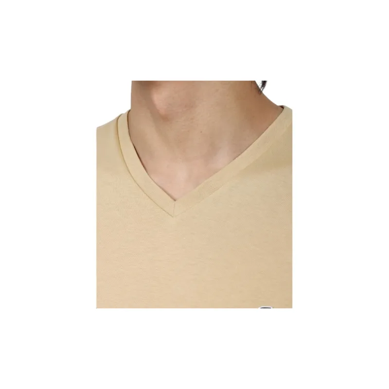 LACOSTE T Shirts Men Beige-4