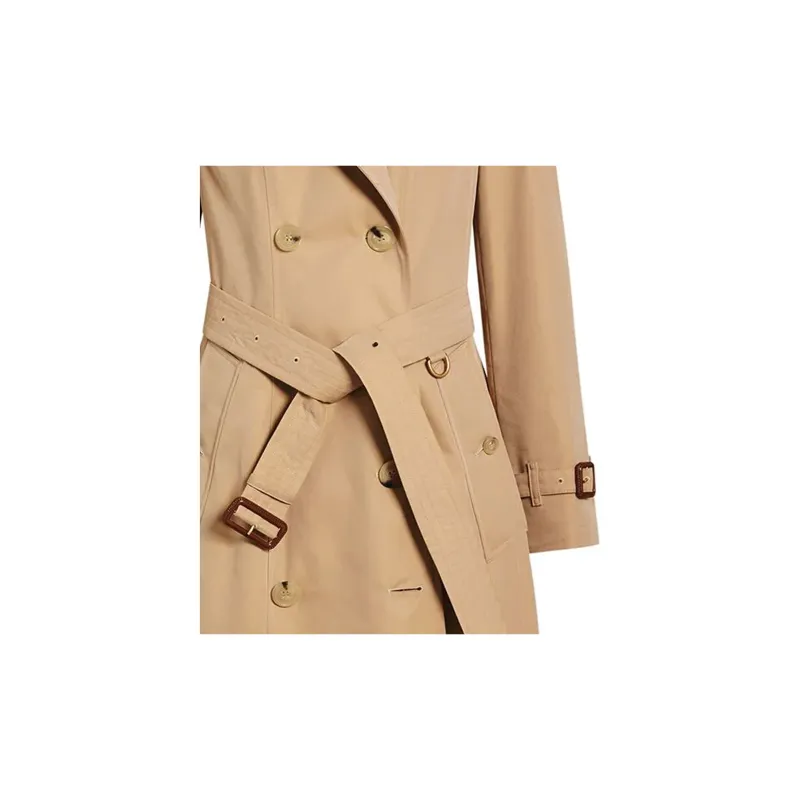 Burberry Trench Coat Women's Apricot-5