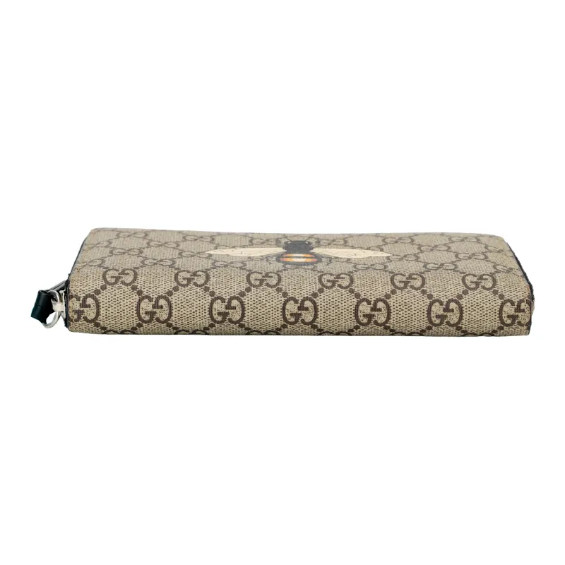 GUCCI Canvas Wallet Men's Ebony/Black-6