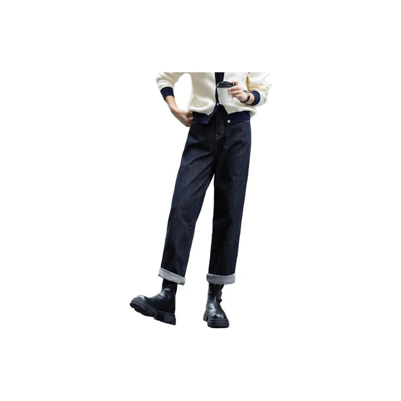 Dme Jeans Women's Dark Blue-1