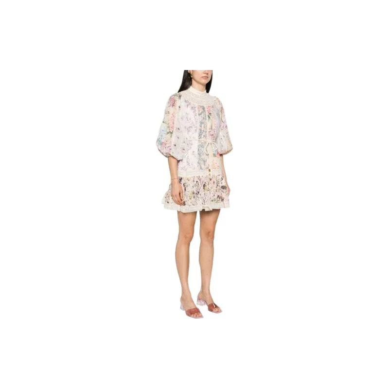 Zimmermann Halliday Floral print Minidress-3
