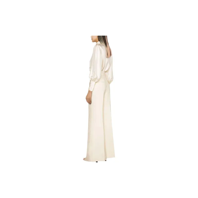 Zimmermann Knitted Sweatpants Women's White-3