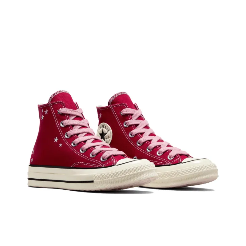 Chuck 70 Converse High 'Embroidered Stars Days Ahead Red'-2