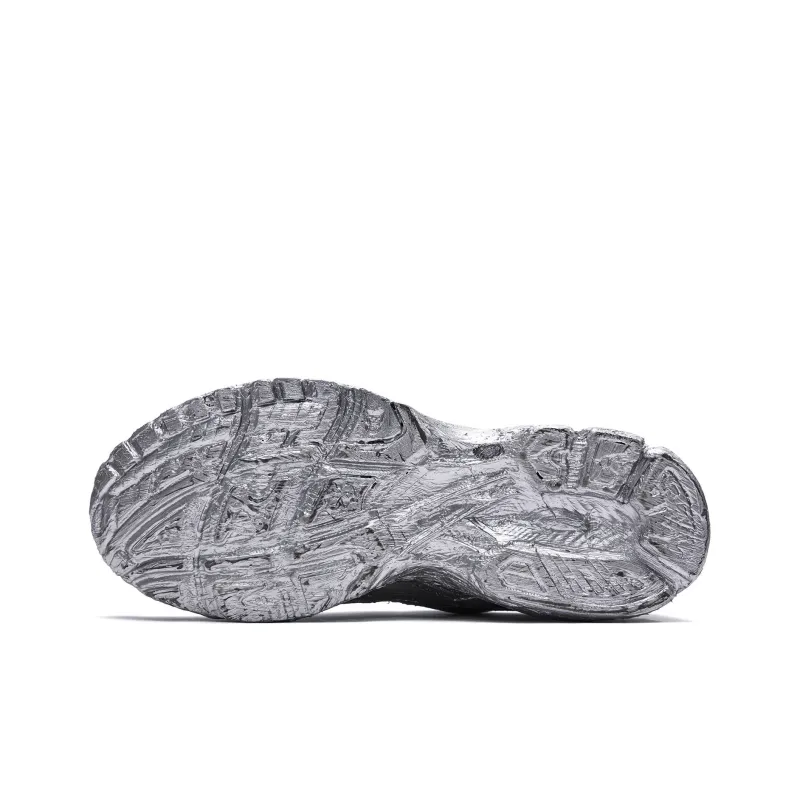 Empty Behavior x Asics GEL Nimbus 10.1 Wear Resistant Casual Running Shoes Unisex Liquid Silver-4