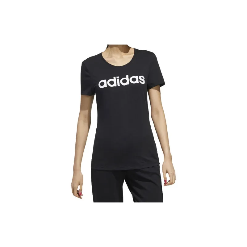 Adidas Neo Set in Sleeve T Shirt Women's Black-2