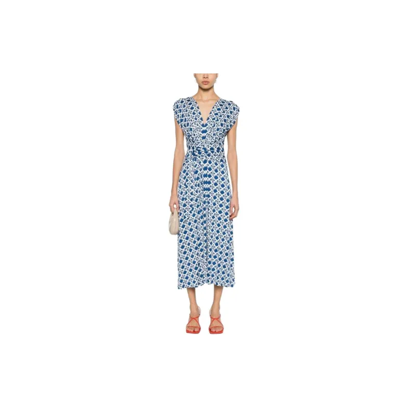 DVF Diane von Furstenberg Dorothee Midi Dress-1