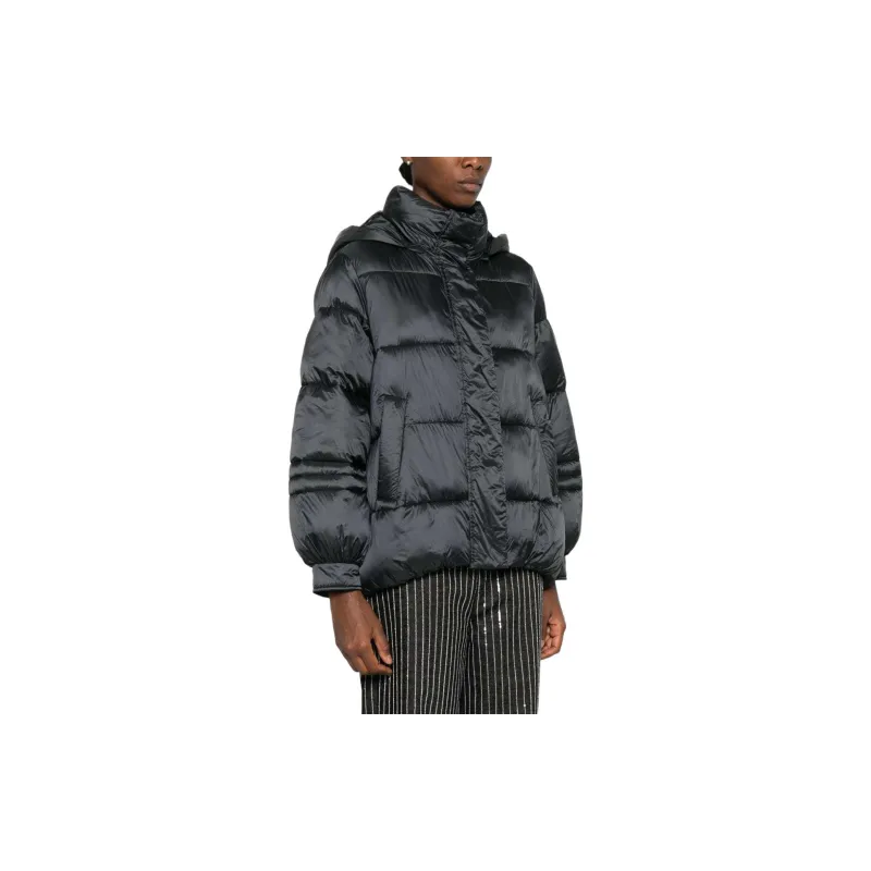 Twinset Striped Jacquard Puffer Jacket-3