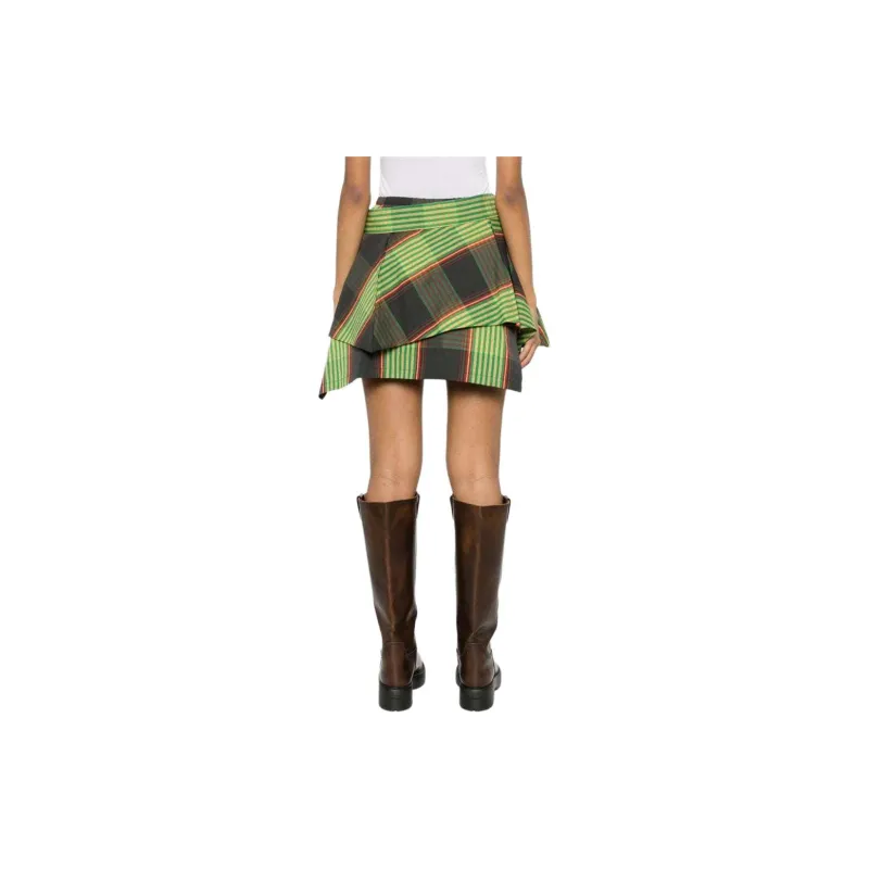 Vivienne Westwood Meghan Tartan Mini Skirt-2