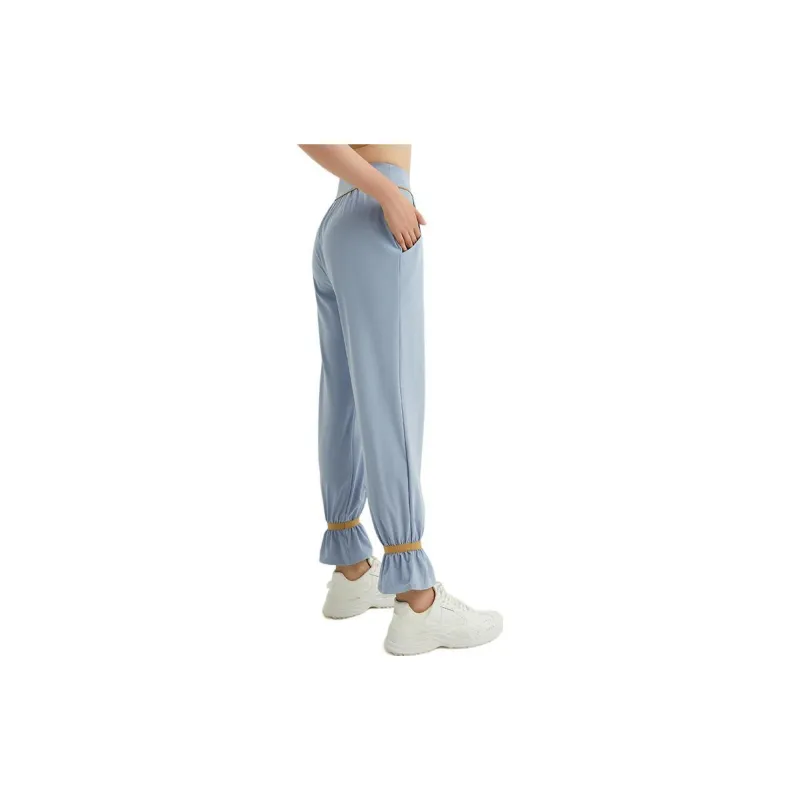 Sumday Athletics Flared Pants Sports Pants Women's Blue-4