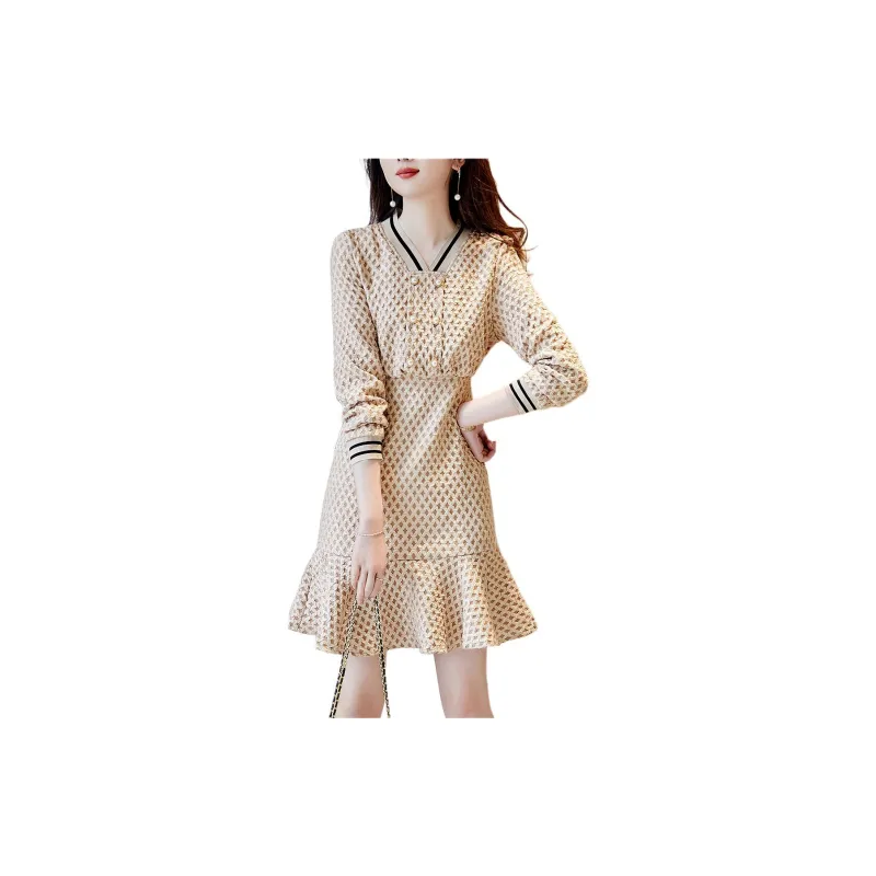 Dme Long Sleeved Dresses Women's Leather Pink-4