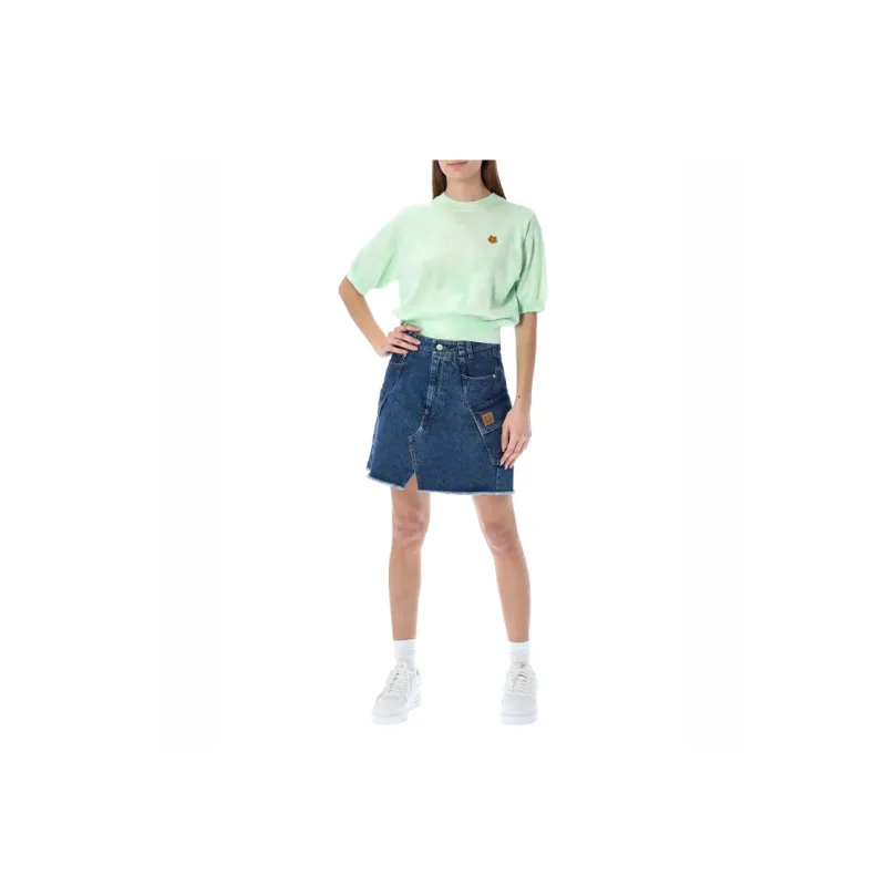 KENZO SS22 Crop Tops Women's Green-2