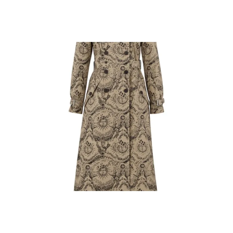 DIOR SS24 Trench Coat Women's Beige-2