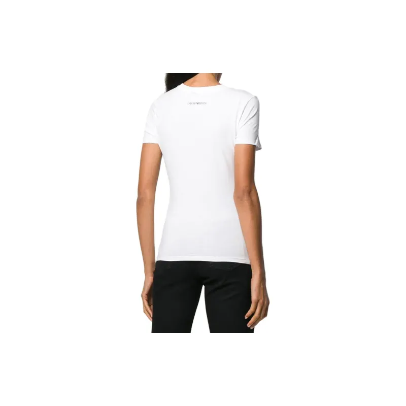 EMPORIO ARMANI T Shirts Women's White-1