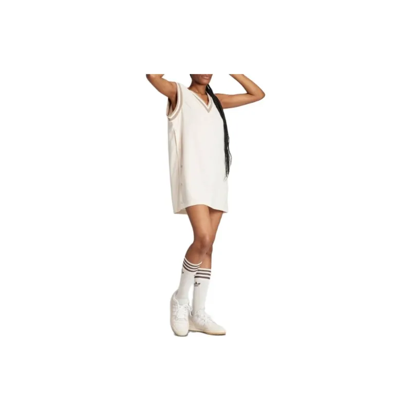 Adidas Originals Sleeveless Dress Women's White-2