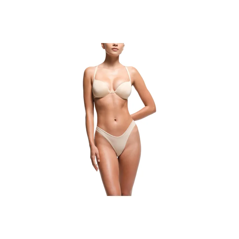 SKIMS FW24 ULTIMATE BRA FRONT CLOSE PUSH-UP BRA Bra Women's 1 Pack SAND/Sand-1