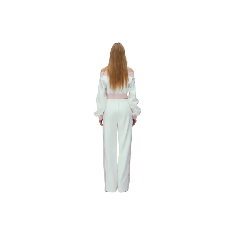 JAC FLEURANT Casual Pants Women's White-2