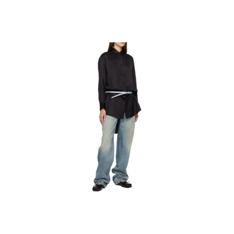MM6 Maison Margiela Shirt Women's Black-3