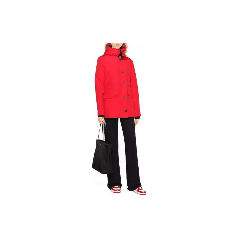Canada Goose Lynnwood Series Down Jackets Women's Red-1