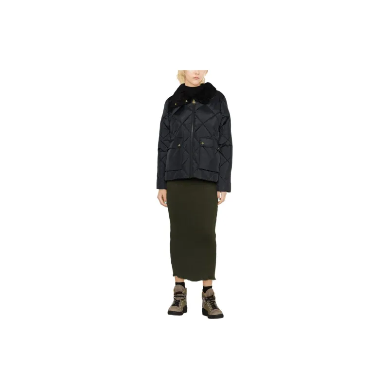 BARBOUR FW23 Puffer Jacket Women's Black-1