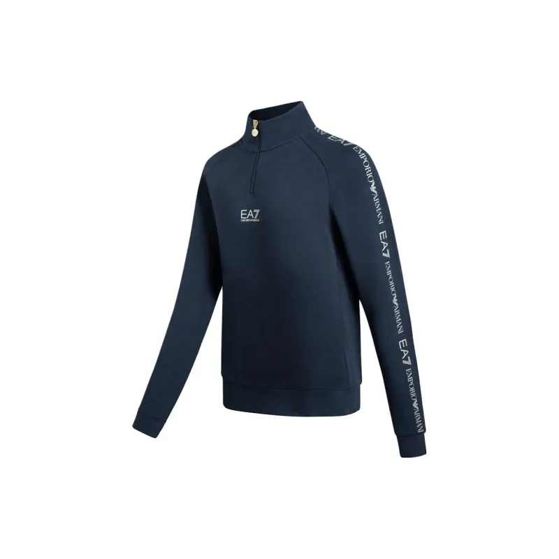 EMPORIO ARMANI FW23 Sweatshirt Women's Dark Blue-2