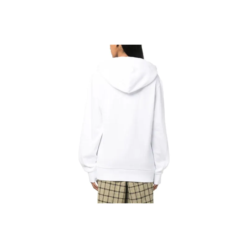 JW Anderson Logo Embroidered Drawstring Hoodie-3