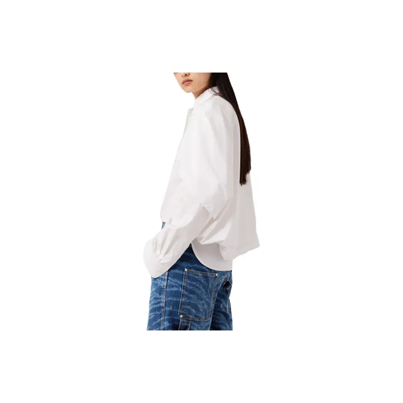 Stella McCartney Long Sleeved Cape Shirt-4