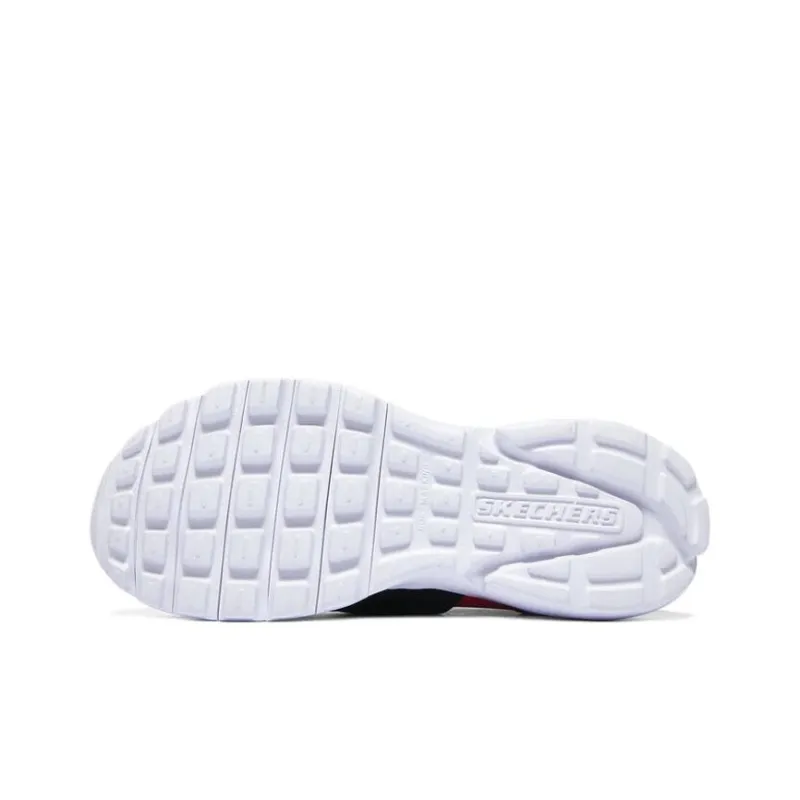 Skechers Low Top Kids' Running Shoes Black Red Teenagers-4