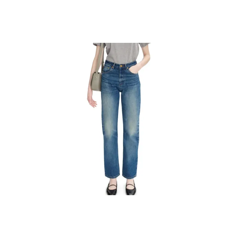A.P.C Washed Straight Leg Jeans-3