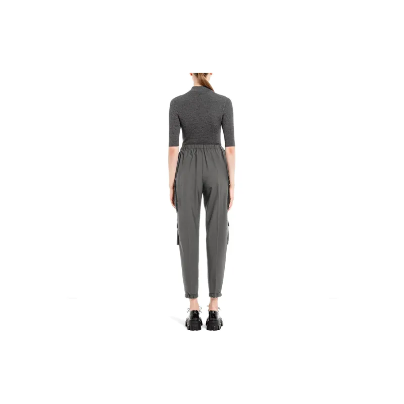PRADA Cargo Pants Women's Gray-2