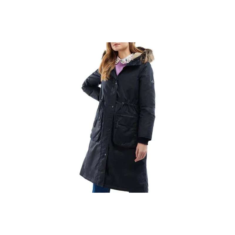 BARBOUR Coats Women's Dark Blue-4
