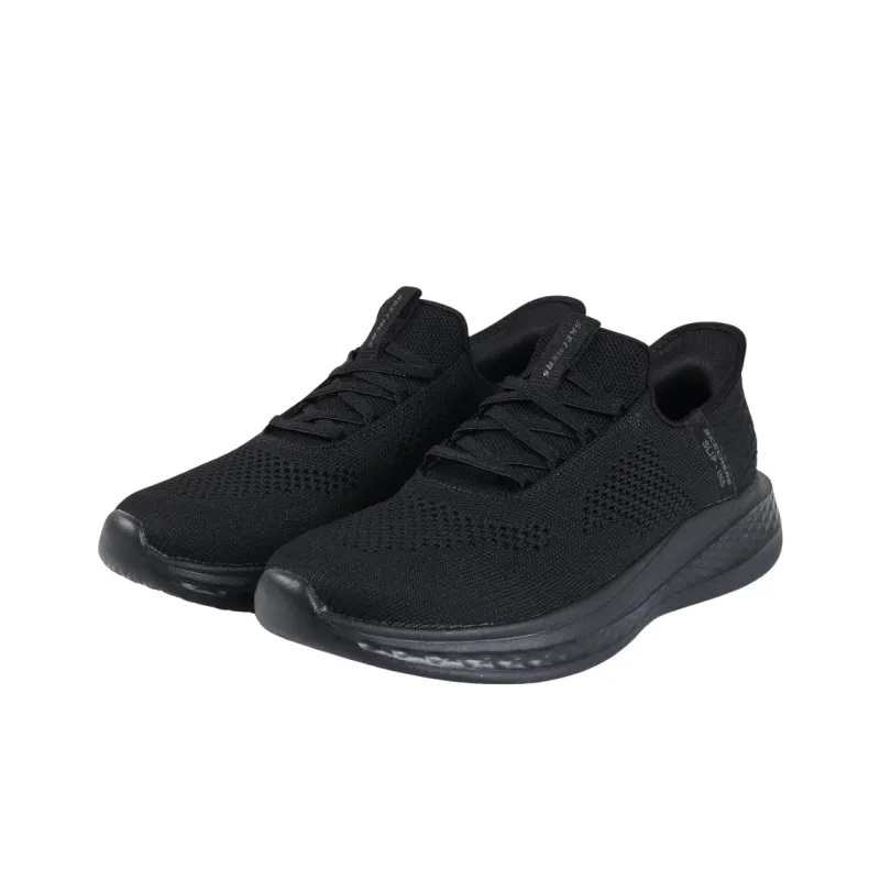 Skechers Slip Ins Casual Shoes Men Low Top Black-3