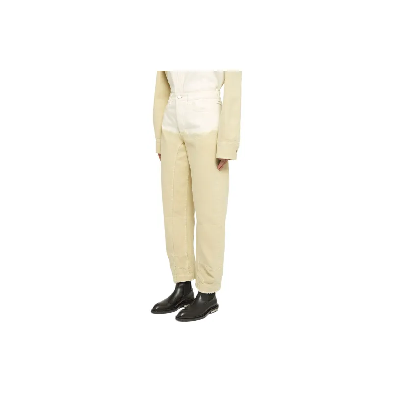 JIL SANDER Denim Trousers-3