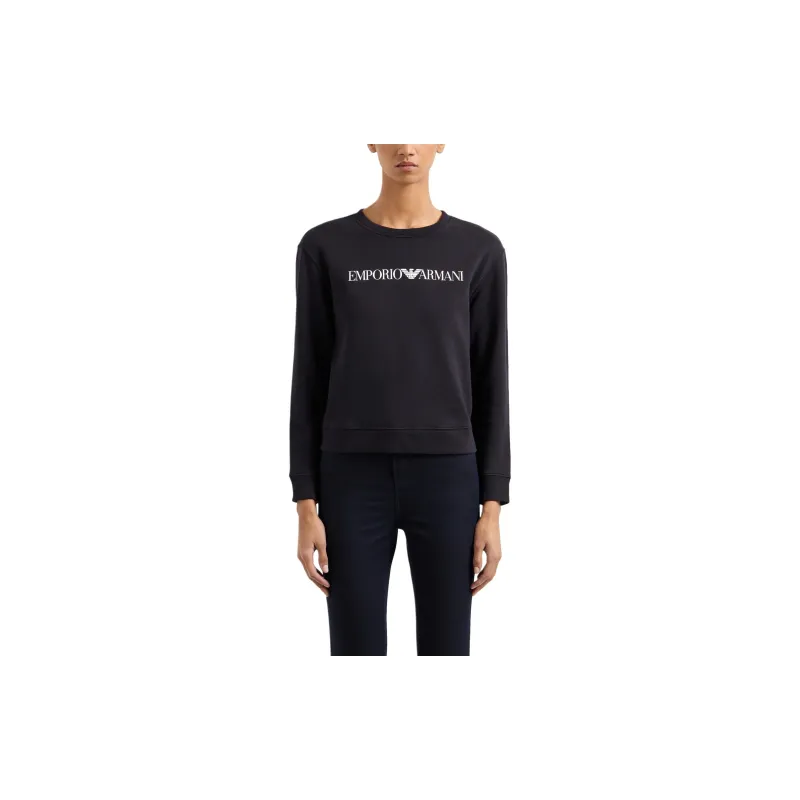 EMPORIO ARMANI Asv Organic Jersey Sweatshirt With Logo-2